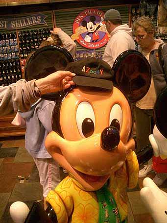 Mickey Mouse with Hat and Ears