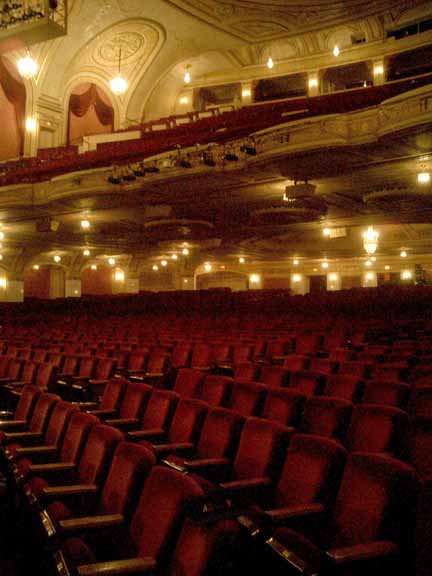 Palace Theatre Seating
