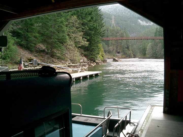 Boat Shed on Upper Skagit River