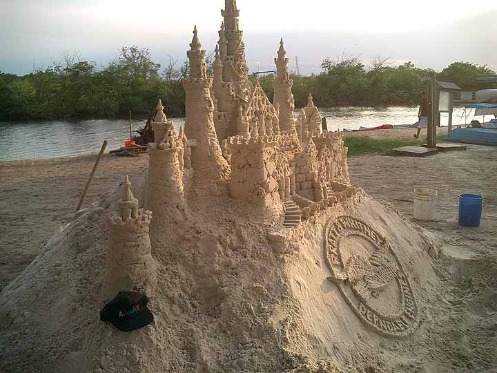 sand castle construction