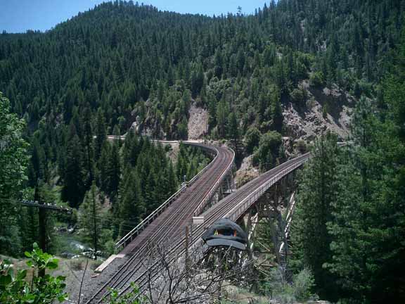 Feather River Canyon Union Pacific Tresstle